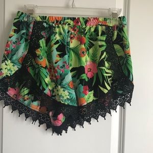 Floral shorts